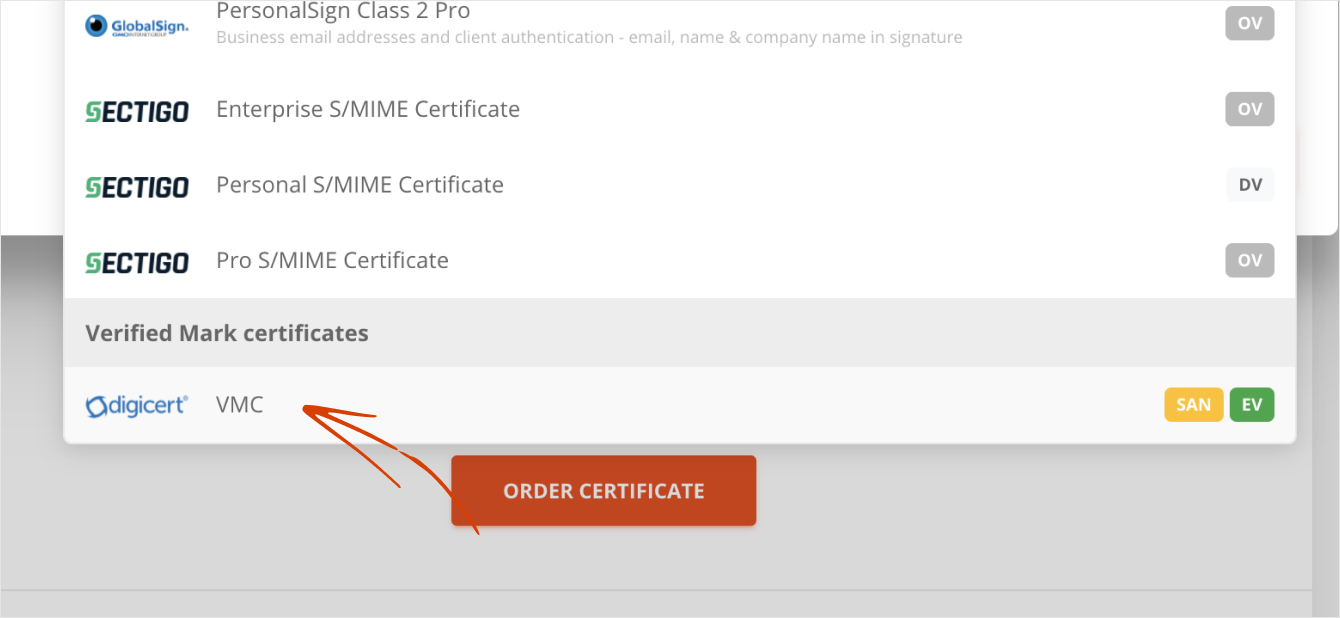 New in AutoDNS: Verified Mark Certificates (VMC)